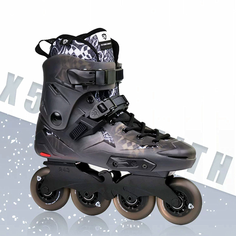 Patine cu role X5F - Roți PU - un singur rând - Universal - Flying Eagle