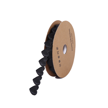  Panglică din poliester țesut cu inimă, pentru ambalarea florilor, a buchetelor și a cadourilor