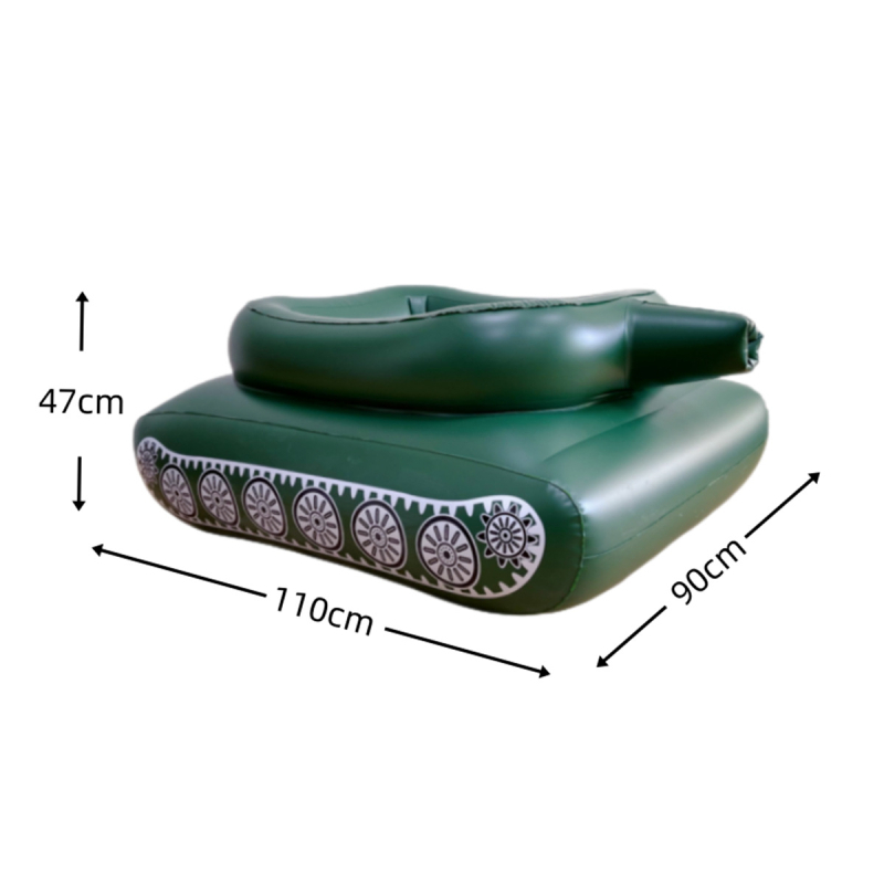 Joc cu tank de apă: luptă cu pistol de apă — Material: PVC ecologic; Brand: HM; Categoria: Altele