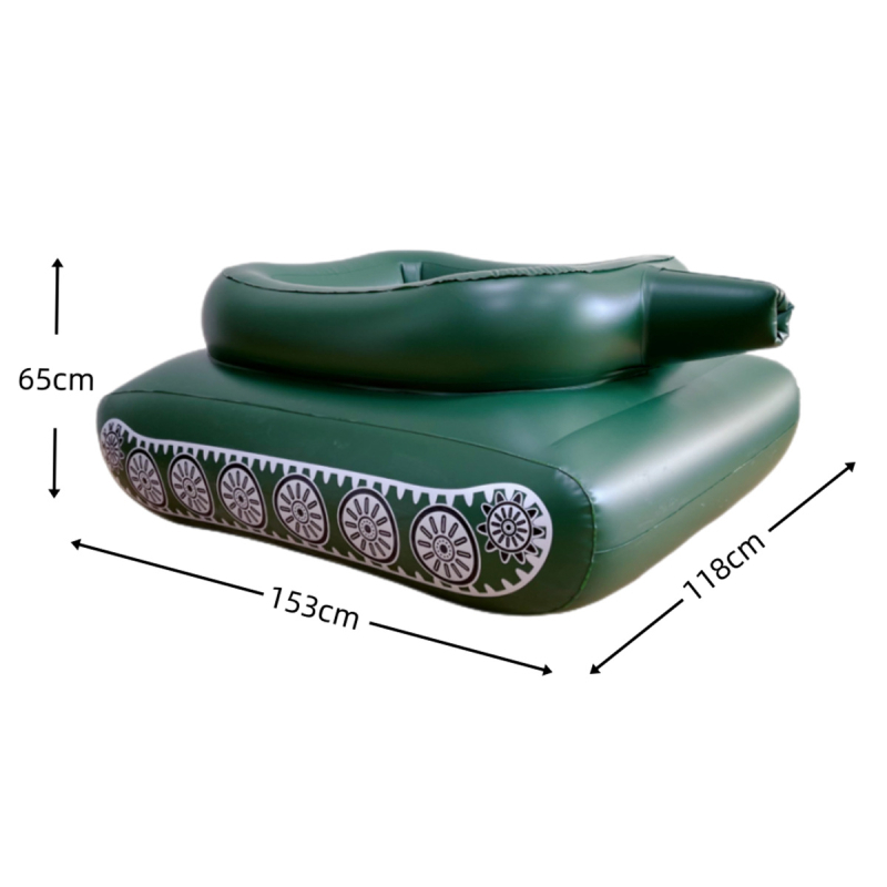 Joc cu tank de apă: luptă cu pistol de apă — Material: PVC ecologic; Brand: HM; Categoria: Altele