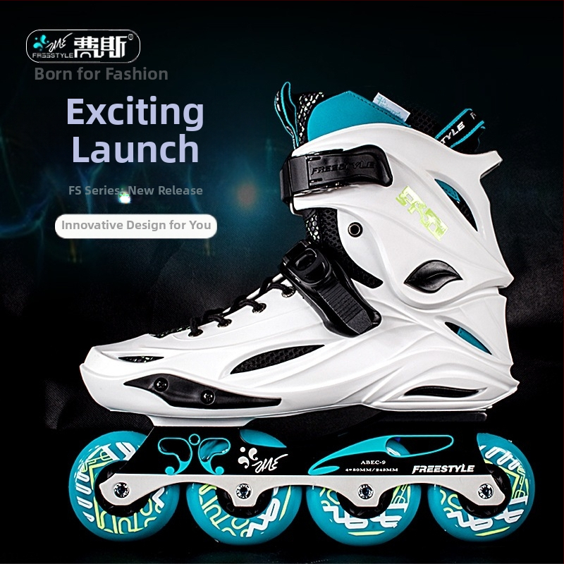 Faith Freestyle Inline rolke – Unisex, Kotači u jednom redu, Potplat: Drugi materijal, Materijal kotača: Drugi materijal