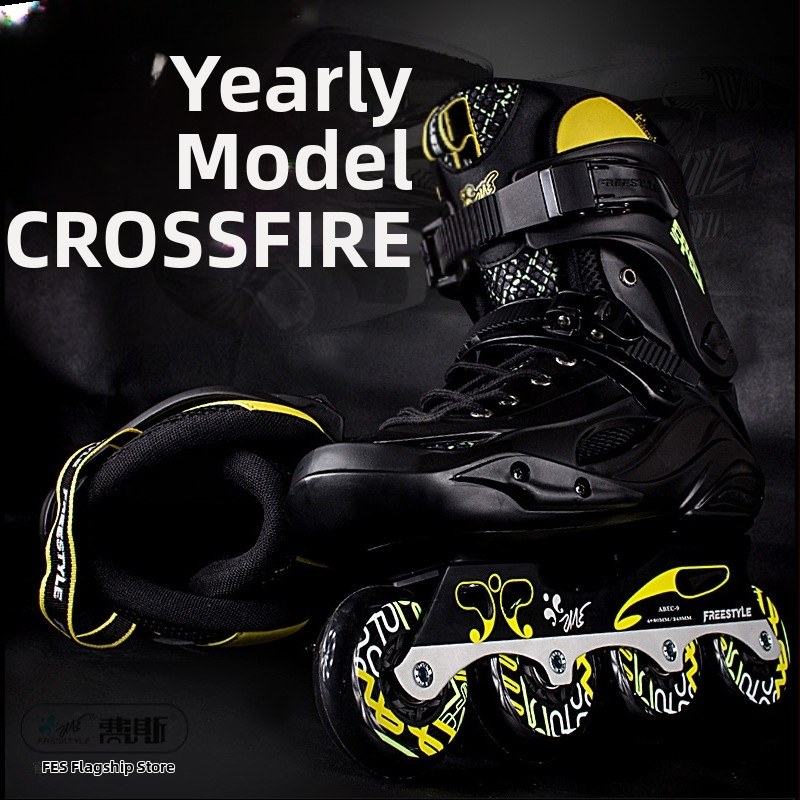Faith Freestyle Inline rolke – Unisex, Kotači u jednom redu, Potplat: Drugi materijal, Materijal kotača: Drugi materijal