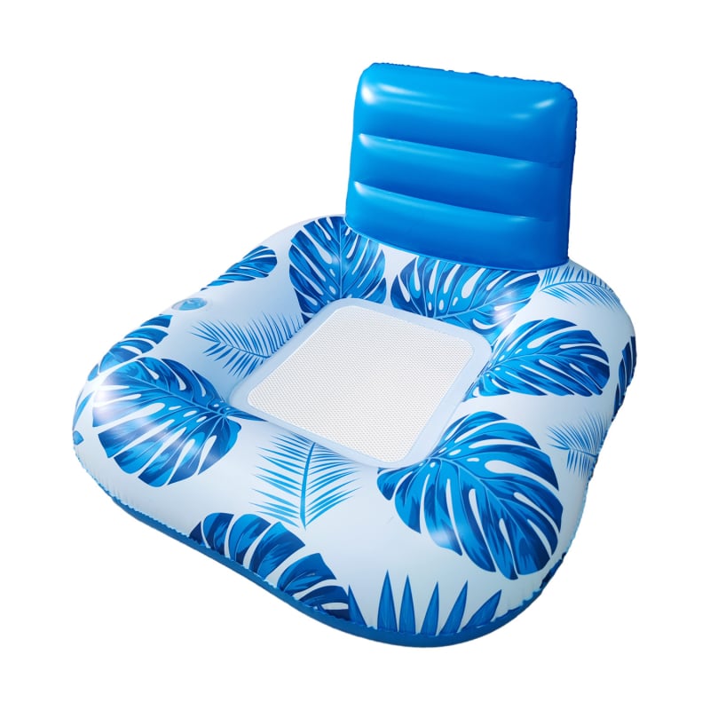 Inel gonflabil luminos pentru piscină, cu șezut din plasă – Material PVC, FY brand