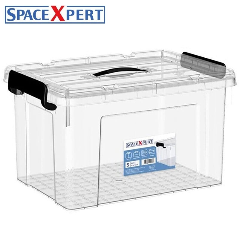 Spacexpert Plastična kutija za pohranu – Veliki organizator za odjeću i LEGO igračke, 30–40 L, PP materijal