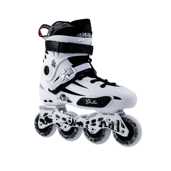 Role skate – unisex, partea superioară PP, roți PU, talpă din aliaj, un singur rând de roți