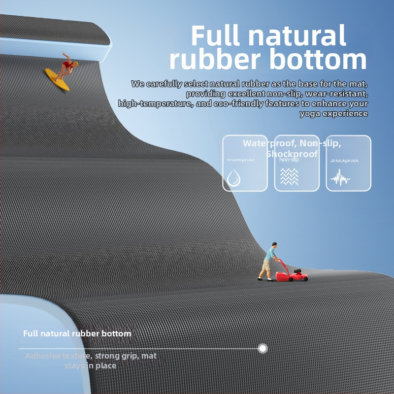 Μάτ γλιστρήματος για εκπαίδευση σκι, από PE καουτσούκ, αντιολισθητικό, κωδικός προϊόντος Oes-hxd