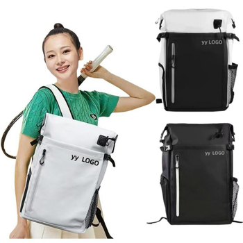 Geantă pentru badminton/tenis, stil rucsac, din Oxford, impermeabilă, cu imprimare a logo-ului, pentru adulți