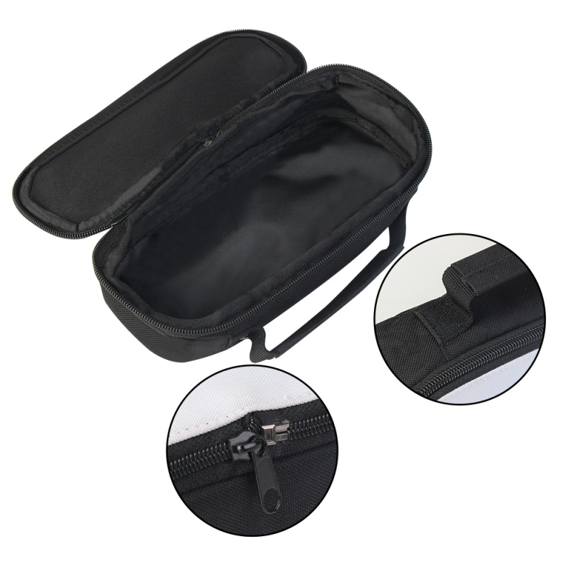 Torba za rukomet za tri lopte, izrađena od poliestera, s uklonjivim praznim panelom za otisak i prilagodbu strukture