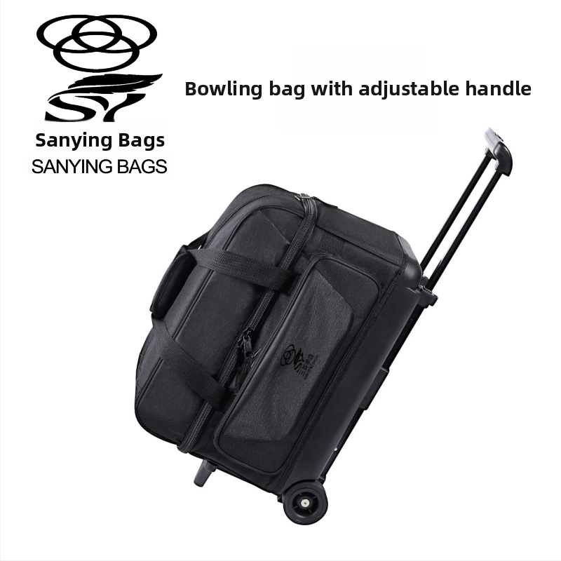 Taška na bowling s kapacitou pre 2 loptičky a samostatným priehradkom na topánky, materiál Oxford cloth, hmotnosť 3 kg, model SYTB394