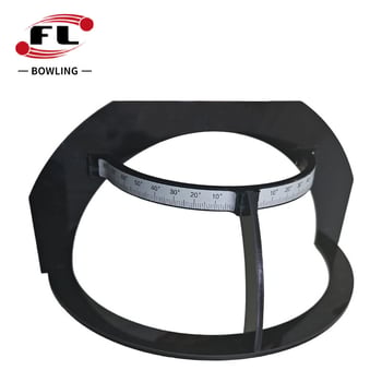 Боулинг аксесоари: маркер за боулинг топка, FL пластмасов корпус, радиус 27 см, височина 13,5 см