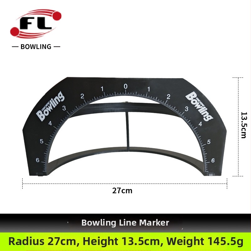 Marker na bowlingovú guľu, plastové telo FL, polomer 27 cm, výška 13,5 cm