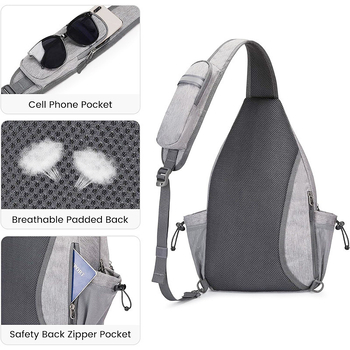 Чанта за Pickleball и тенис с презрамка през рамо, Oxford плат, персонализируема чанта за ракети за бадминтон и тенис на маса