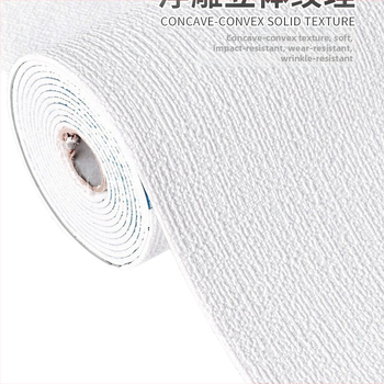 Zidna naljepnica s teksturom platna, samoljepljiva, vodootporna i otporna na vlagu, dekorativni zidni naljepnica; materijal: Xpe pjena; uzorci: jednobojni, oblaci, zvjezdano nebo; 1 komad; pogodno za ured i stambene prostore; moderan ravni stil