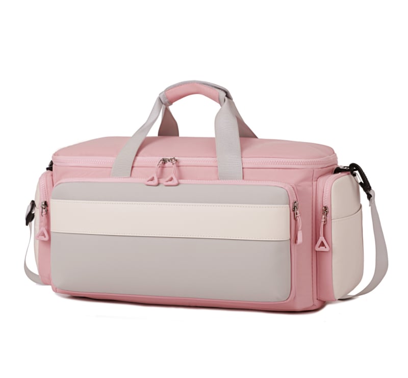 Nylon sport utazótáska cipőrekesszel és pamut béléssel, uniszex, ideális tenisze és tollaslabda felszereléséhez