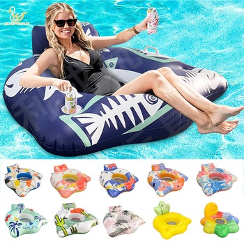 Naduvljiva ležaljka za bazen donut oblik – PVC, LCWJ marka, model LCDJZ003