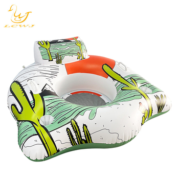 Naduvljiva ležaljka za bazen donut oblik – PVC, LCWJ marka, model LCDJZ003