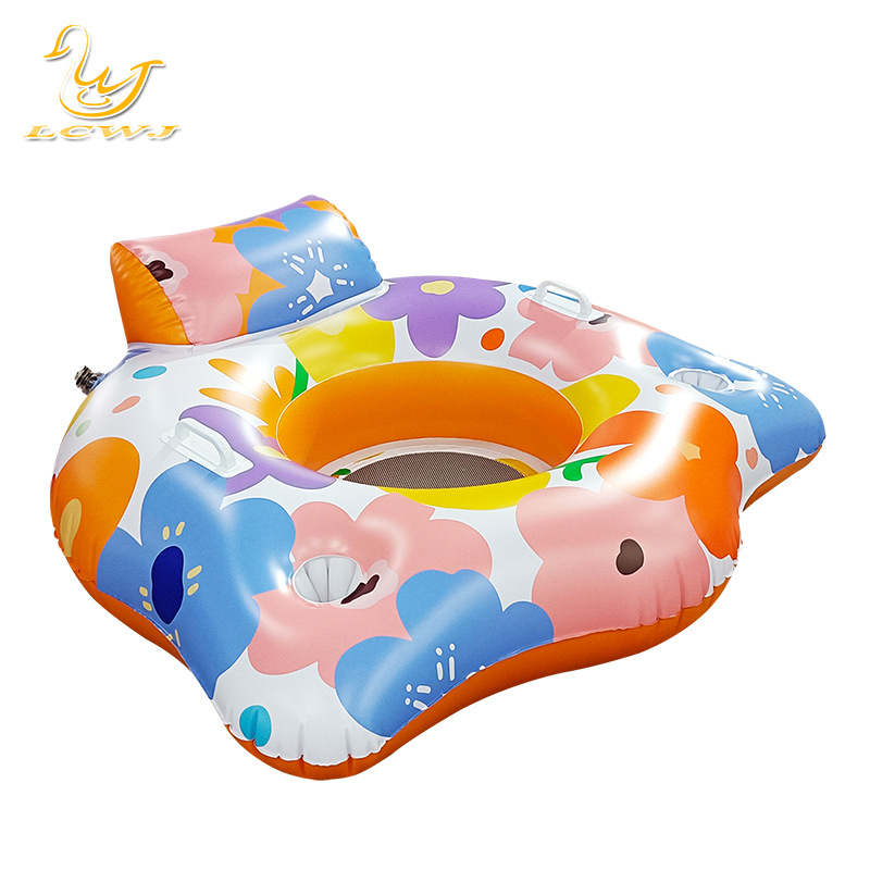 Naduvljiva ležaljka za bazen donut oblik – PVC, LCWJ marka, model LCDJZ003