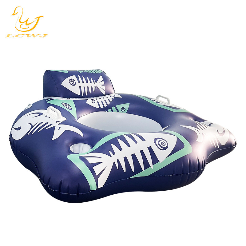 Naduvljiva ležaljka za bazen donut oblik – PVC, LCWJ marka, model LCDJZ003