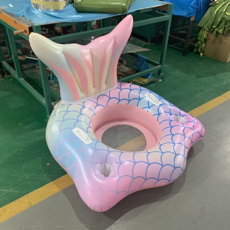 Naduvljiva ležaljka za bazen donut oblik – PVC, LCWJ marka, model LCDJZ003