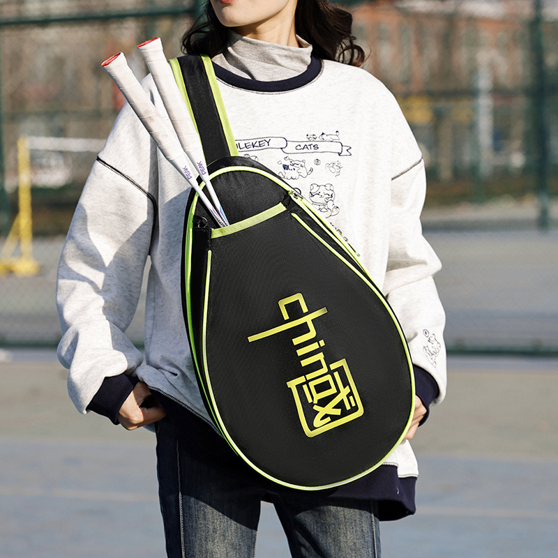 Torba za badminton i tenis s crossbody trakom, vodootporna Oxford tkanina, otisnut logotip