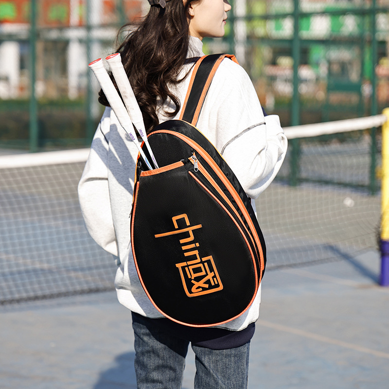 Torba za badminton i tenis s crossbody trakom, vodootporna Oxford tkanina, otisnut logotip