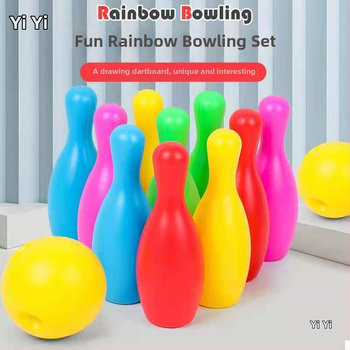 Detský set na bowling pre deti - vnútorné a vonkajšie použitie; hra rodičov a detí; (Product category: Board supplies; Brand: Other; Category: Bowling accessories; Material: Other)