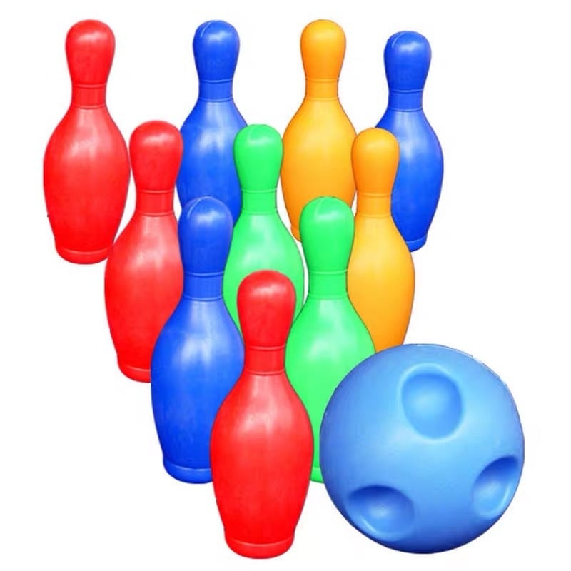 Детски боулинг комплект за игра - вътрешна и външна употреба; за игра между родители и деца; (Product category: Board supplies; Brand: Other; Category: Bowling accessories; Material: Other)