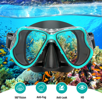 Set za ronjenje: maska za ronjenje i snorkel, PC + silikon, Model 308, prelaz granica ekskluzivni izvor opskrbe, Certifikacija izvoza: kontaktirajte službu za korisnike