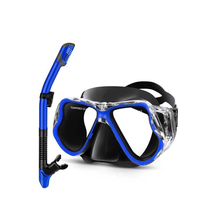Set za ronjenje: maska za ronjenje i snorkel, PC + silikon, Model 308, prelaz granica ekskluzivni izvor opskrbe, Certifikacija izvoza: kontaktirajte službu za korisnike