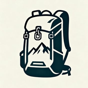 Rucsac de drumeție, ușor, Oxford, unisex, panou dorsal cu curbă fiziologică