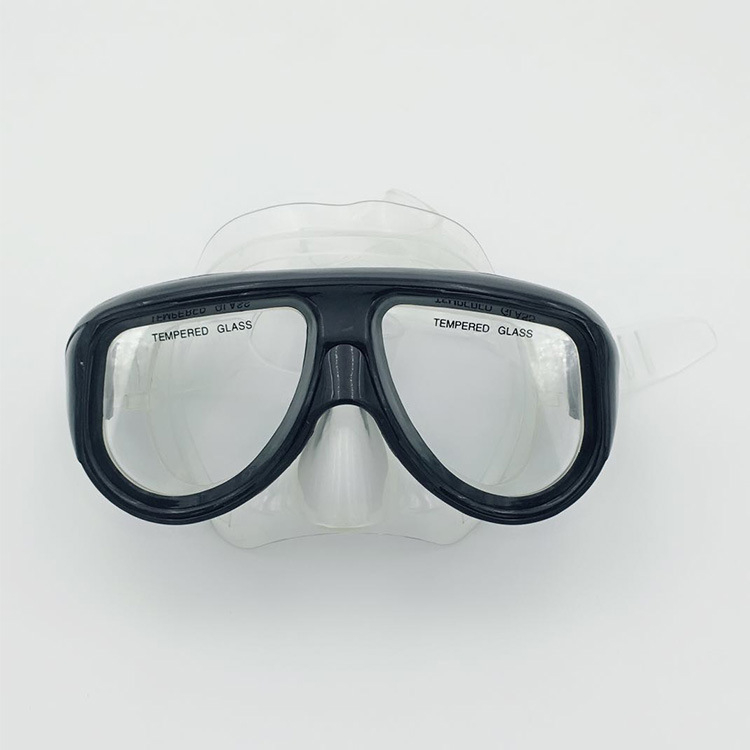 Snorkeling set s maskom za ronjenje i dihalnom cijevi, PVC materijal, Lips S & D, prozirne podvodne leće