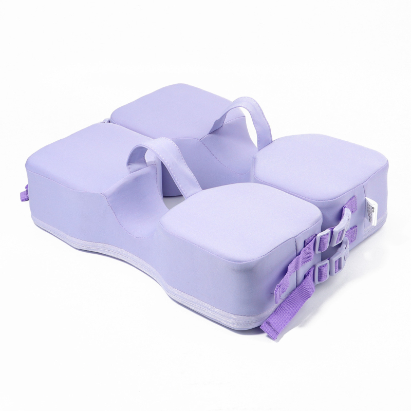 Nafukovací plávací kruh pre bábätká s ochranou proti prevráteniu pod pažou, vhodný na plávanie a kúpanie