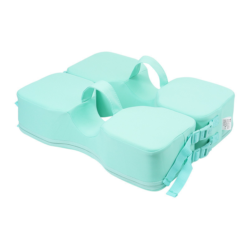 Nafukovací plávací kruh pre bábätká s ochranou proti prevráteniu pod pažou, vhodný na plávanie a kúpanie