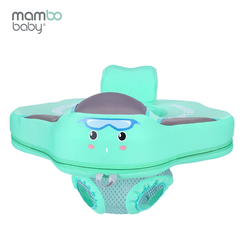 Dječji plivački prsten sa sjedalom, 3D sloj materijala, crtani uzorak, dvostruka namjena za plivanje i hodanje u vodi