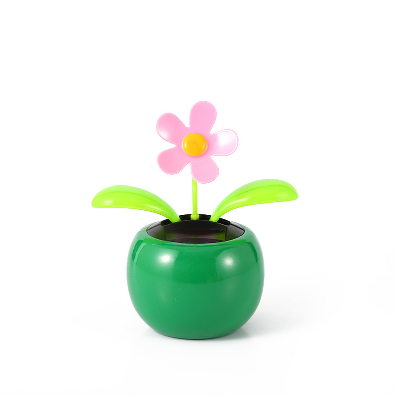 Автомобилна декорация за интериор със слънчоглед и ябълково цвете, пластмасова, карикатурен стил, марка Xinhui