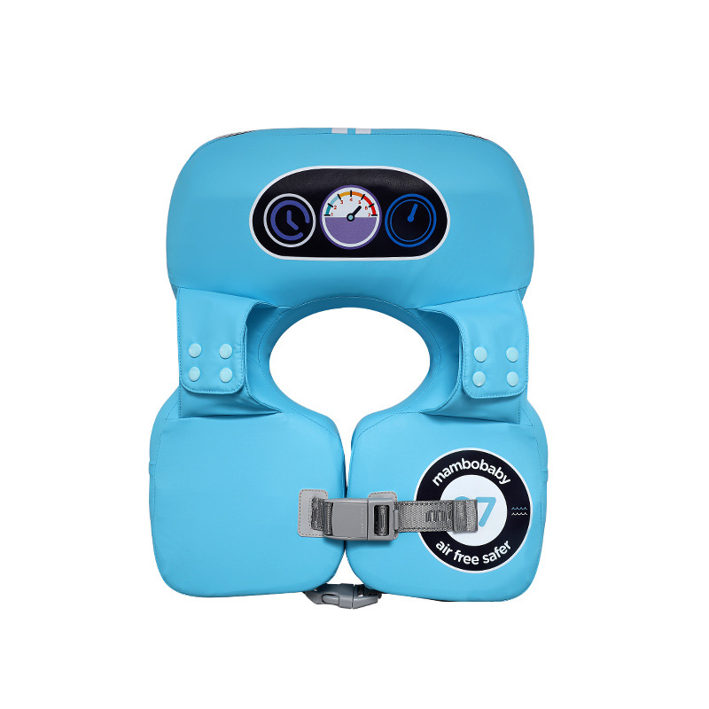 Mambobaby dječji plivački prsten — PU tkanina navlaka + Pearl Foam unutrašnjost, za plivanje