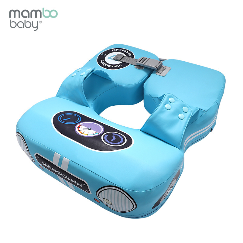 Mambobaby dječji plivački prsten — PU tkanina navlaka + Pearl Foam unutrašnjost, za plivanje