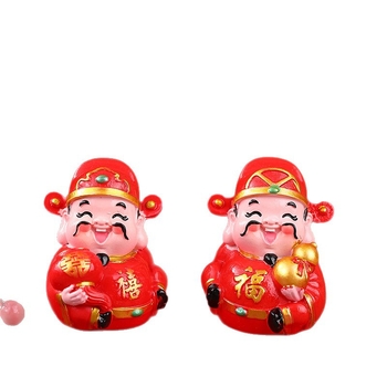 Figura od smole u kineskom stilu – kućna dekoracija, brend Miao gongfang, tema Dugi život i Bogatstvo