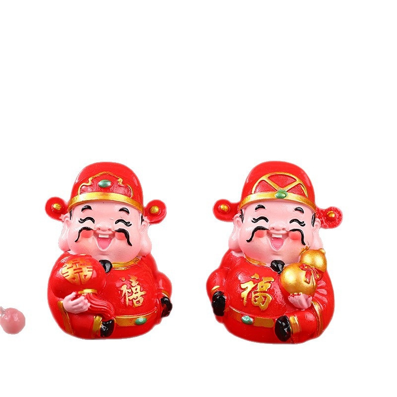 Figura od smole u kineskom stilu – kućna dekoracija, brend Miao gongfang, tema Dugi život i Bogatstvo
