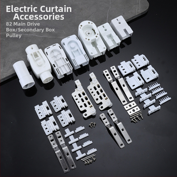 Elektrické príslušenstvo dráhy na závesy – visiaci koliesko, plastová konštrukcia, kovovo-plastové komponenty, kompatibilné s typom zavesenia, moderný minimalistický štýl