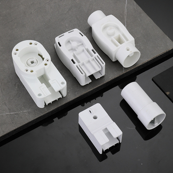 Elektromos függöny sín kiegészítők – függő kerék, műanyag kivitel, fém-plasztik alkatrészek, kompatibilis a függesztési típusú függönyökkel, modern minimalista stílus