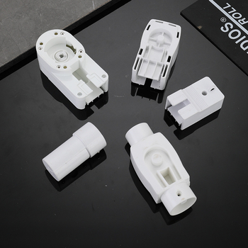 Elektromos függöny sín kiegészítők – függő kerék, műanyag kivitel, fém-plasztik alkatrészek, kompatibilis a függesztési típusú függönyökkel, modern minimalista stílus