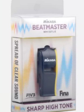 Mikasa píšťalka – Polyesterová píšťalka pre rozhodcov pre futbal, basketbal a volejbal (Balenie: 100 kusov)