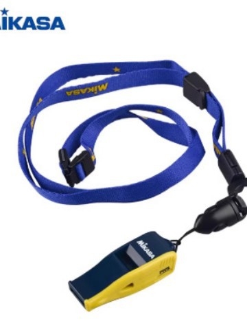 Mikasa píšťalka – Polyesterová píšťalka pre rozhodcov pre futbal, basketbal a volejbal (Balenie: 100 kusov)