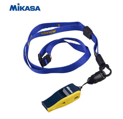 Mikasa píšťalka – Polyesterová píšťalka pre rozhodcov pre futbal, basketbal a volejbal (Balenie: 100 kusov)