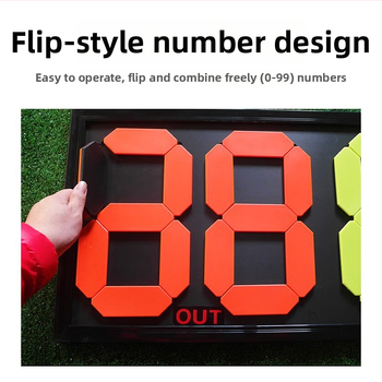 Ručná výmenná karta pre hráčov s obojstranným displejom, pre štyroch hráčov, PVC materiál