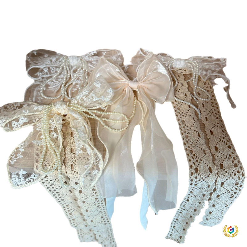 Dantelă pentru perdea cu fundață perlată și nod de mărgele, decor pentru perdele din plasă, personalizabil, stil nou chinezesc