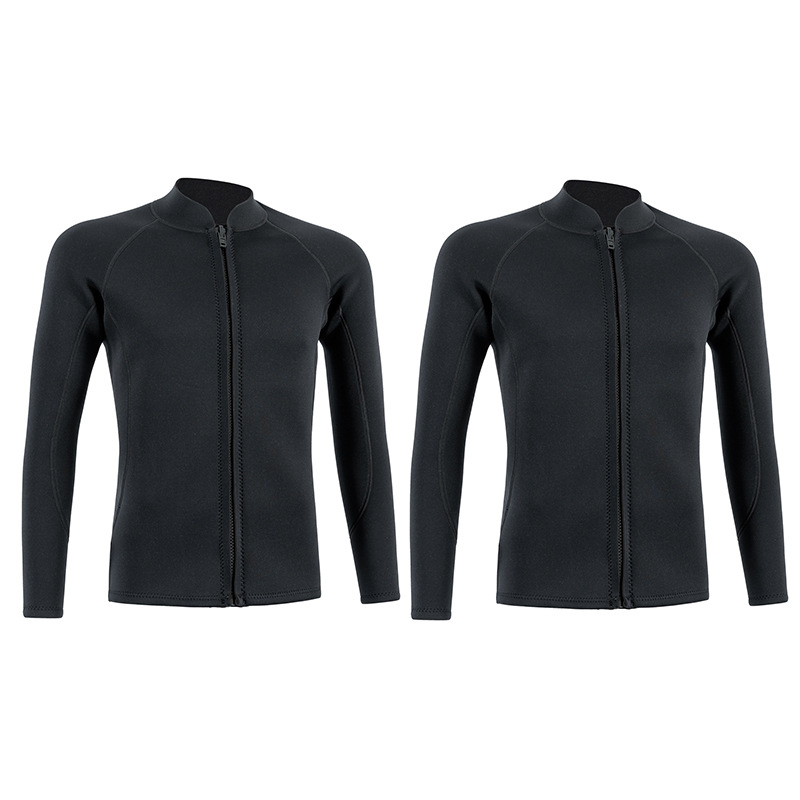 2 mm neoprenski diving top – kamuflažni uzorak, dugi rukavi, unisex, topao za ronjenje, plivanje i snorkeling