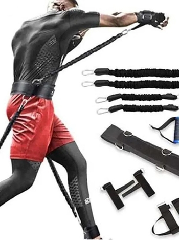 Hongyu bandă de rezistență – șnur de tracțiune, TPE/latex; antrenament de box, sărituri și agilitate pentru baschet; menținerea formei