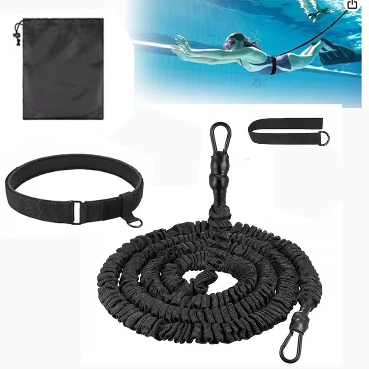 Set za plivanje s otporom: traka i latex cijev, duljina 2,5 m, brenda Men's Battle